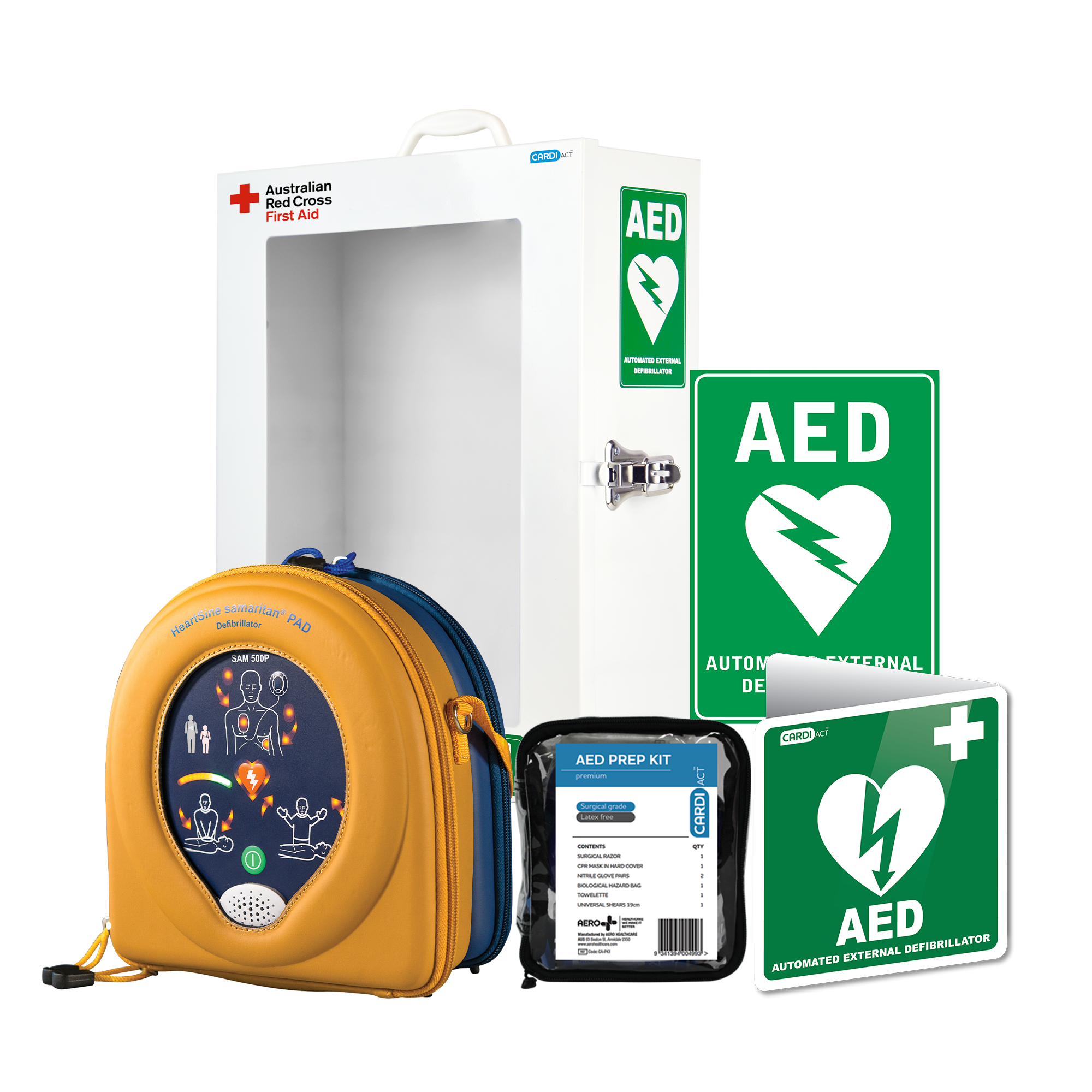 HeartSine 500P Defibrillator Bundle
