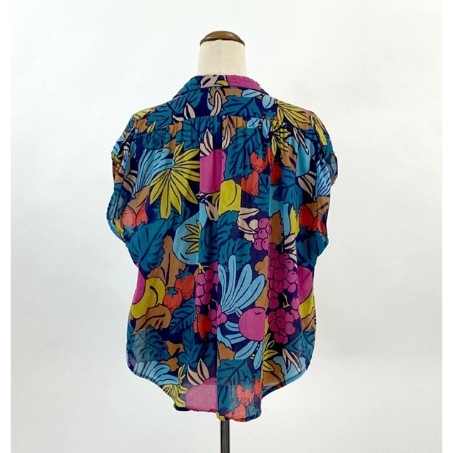 Gorman tropical fruit salad print shirt