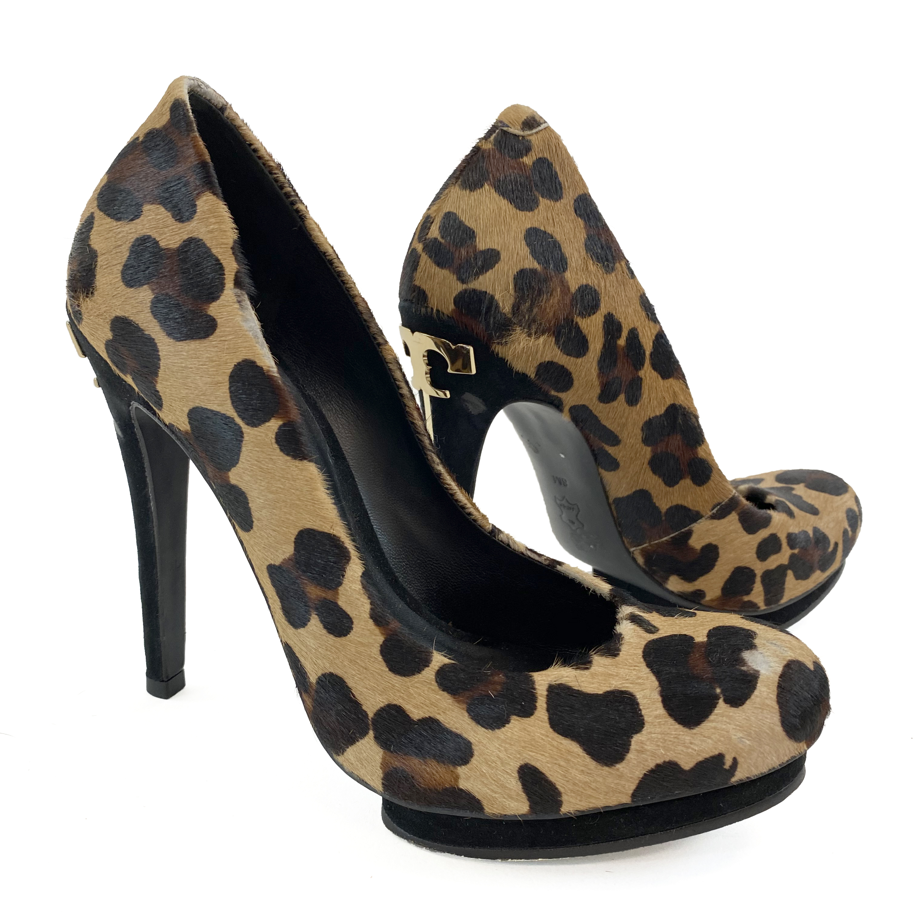 tory burch leopard heels