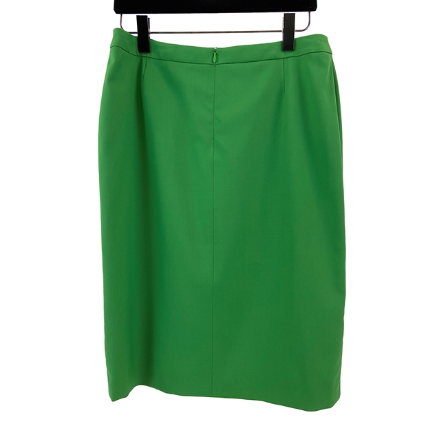 Escada Green Woolen Pencil Skirt