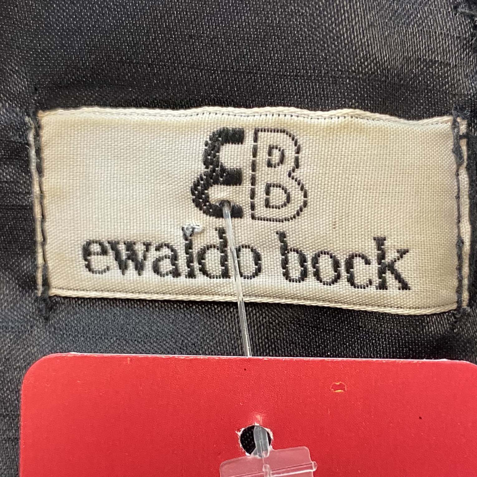 EWALDO BOCK Vintage 80s Dress
