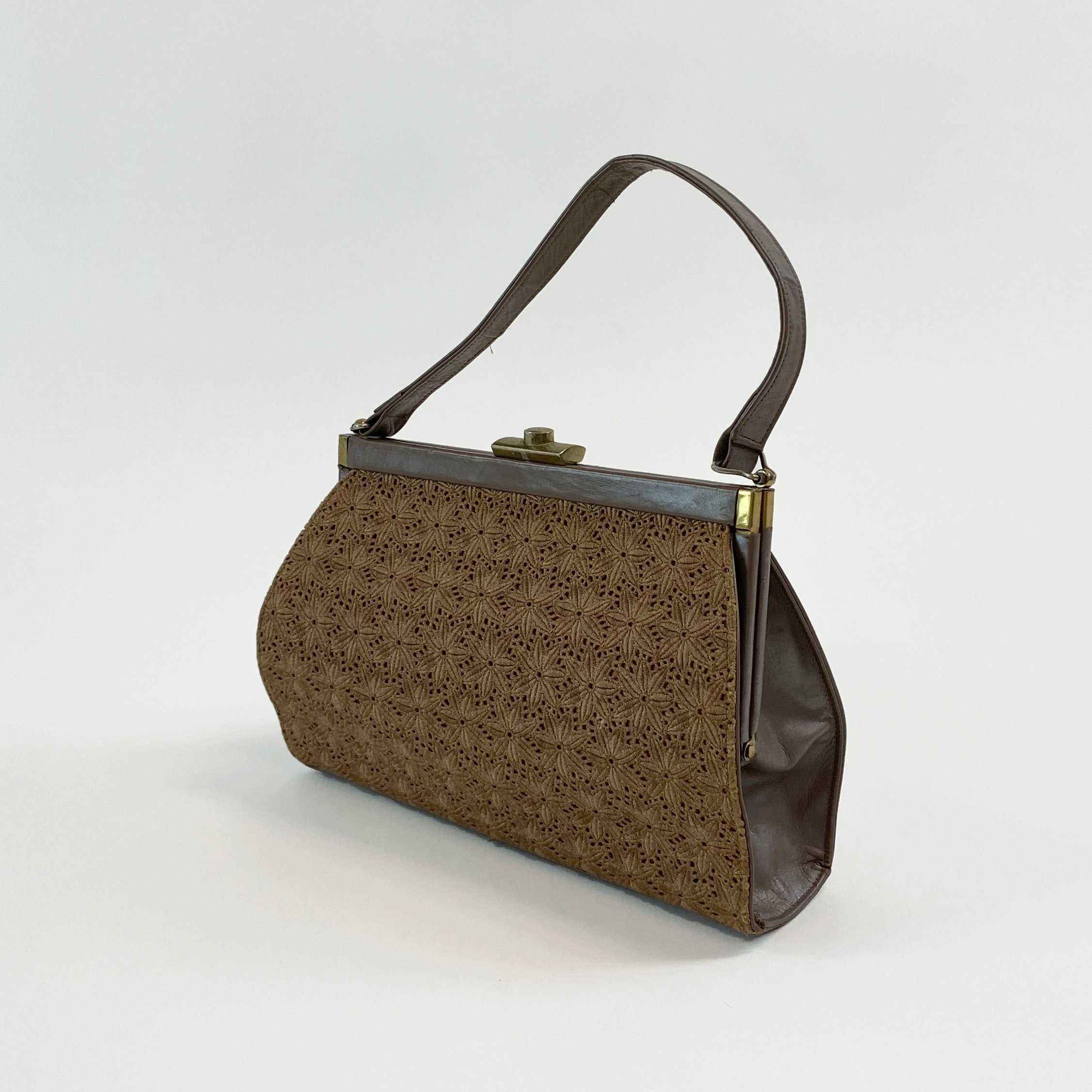 Vintage 60s Brown handbag