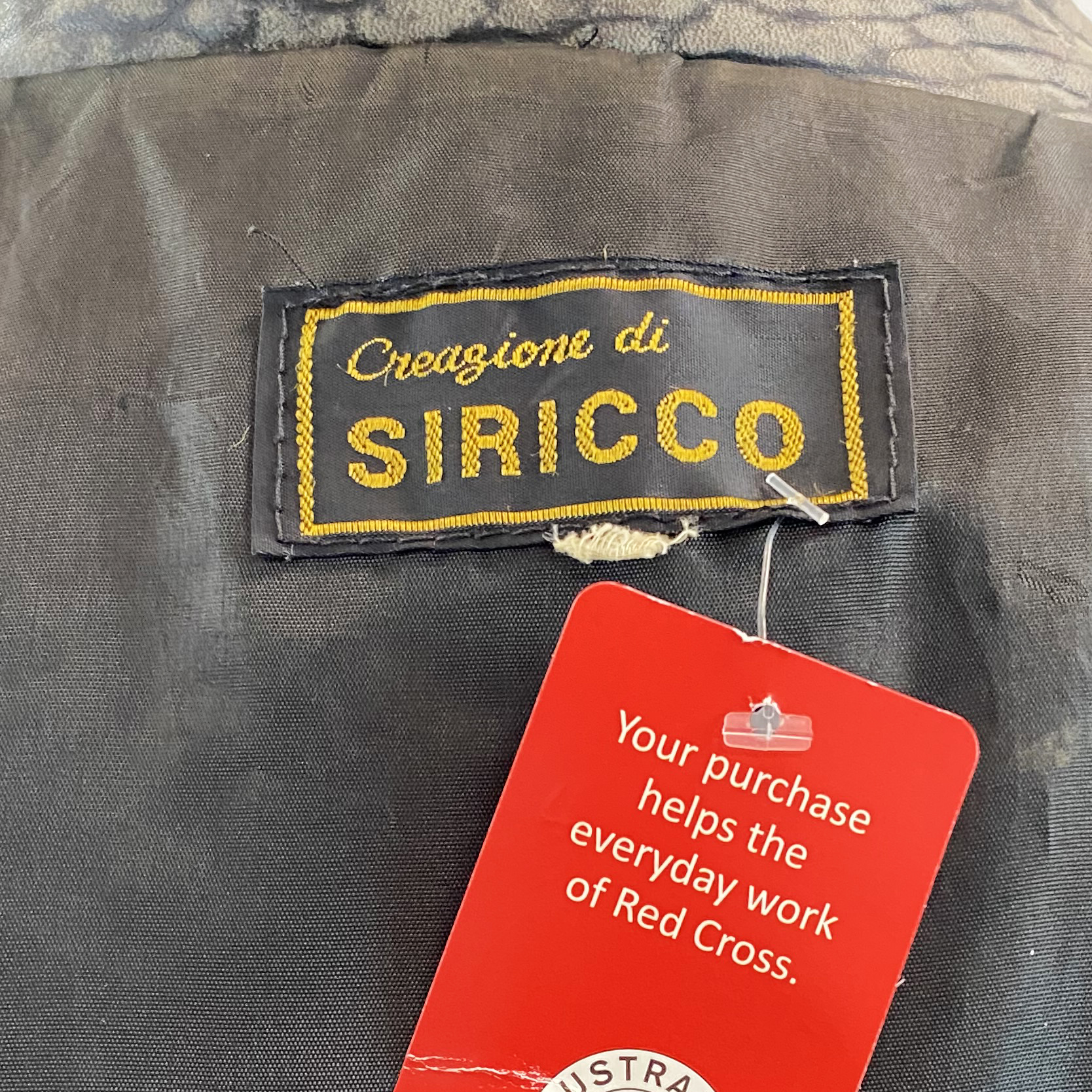 Siricco Vintage 80s Leather Jacket