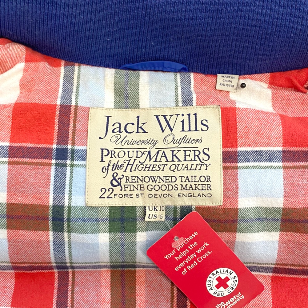 Jack Wills Hooded Puffer Jacket 
