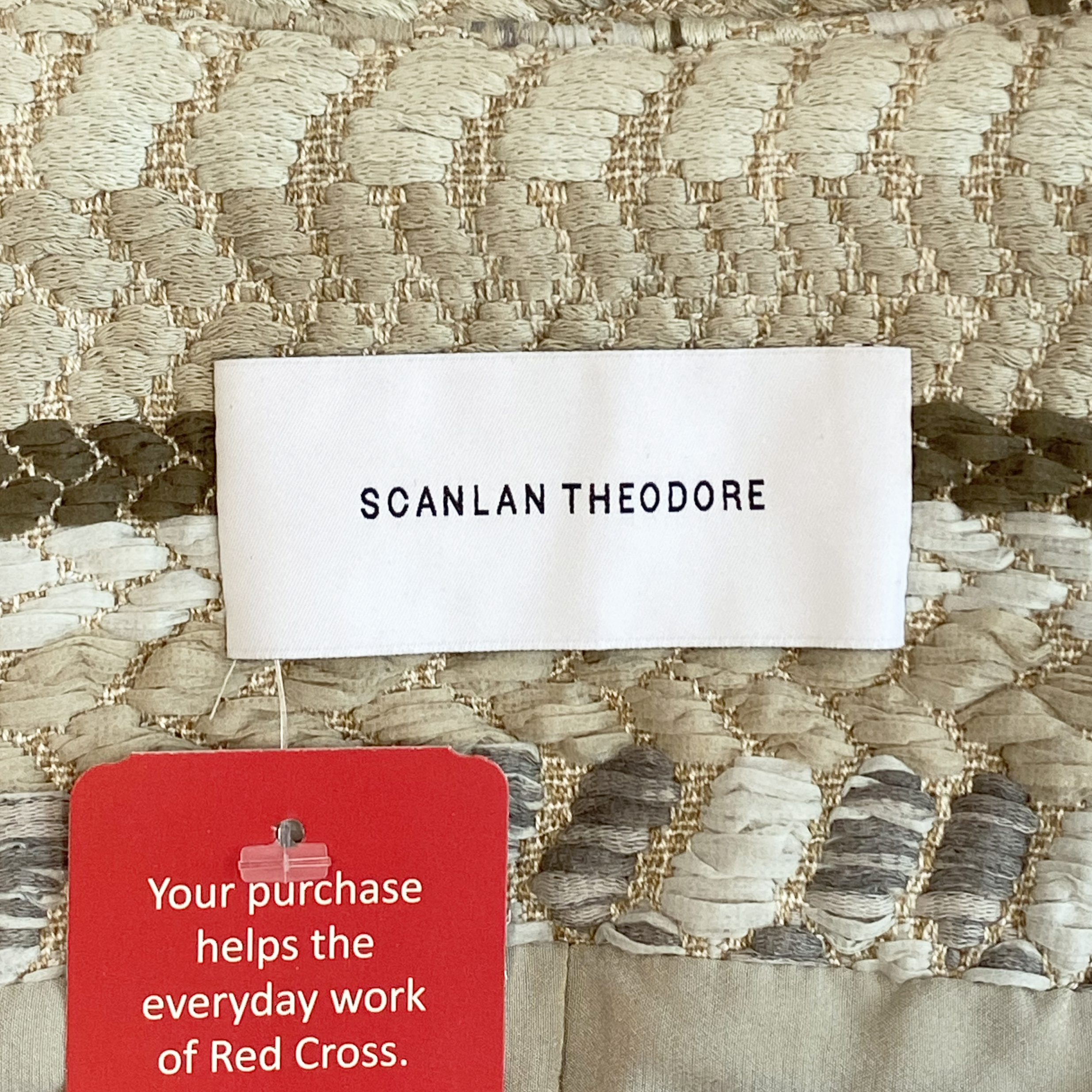 Scanlan Theodore Hessian Weave Jacket