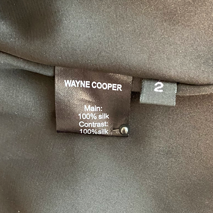 Wayne Cooper Silk Evening Gown