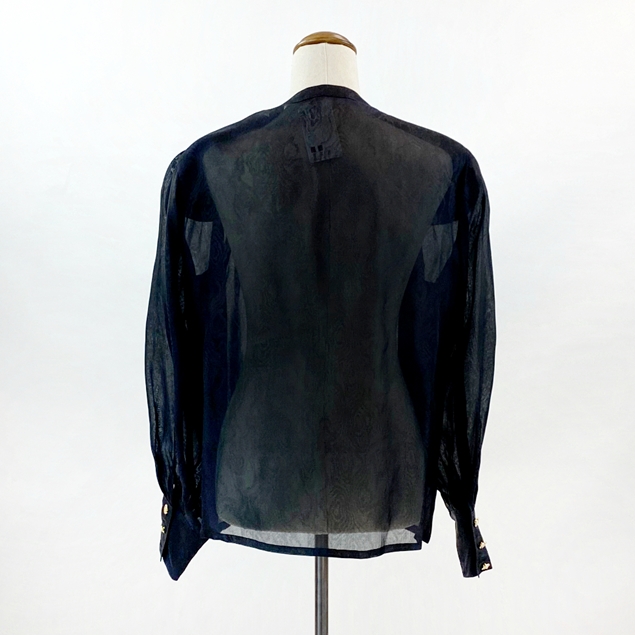 80s Vintage Louis Feraud Silk Blouse