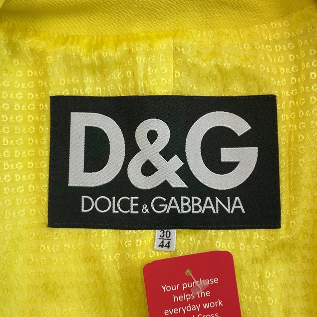 Dolce & Gabbana Rounded Collar Jacket