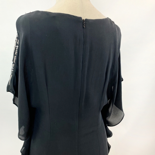 Seduce Silk Sequin Mini-dress