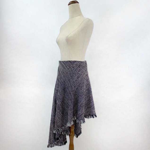 Scanlan Theodore Asymmetrical Boucle Skirt