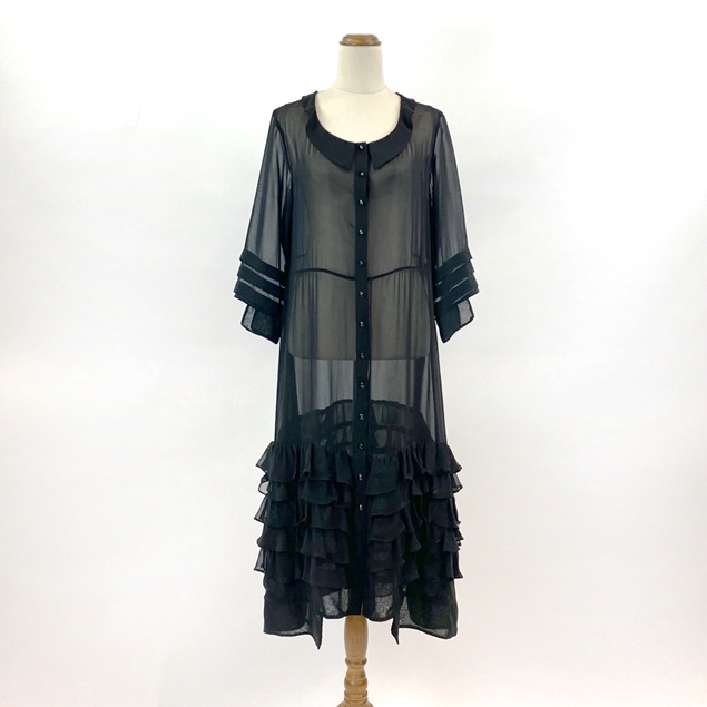 Trelise Cooper Transparent Ruffled Dress/Gown