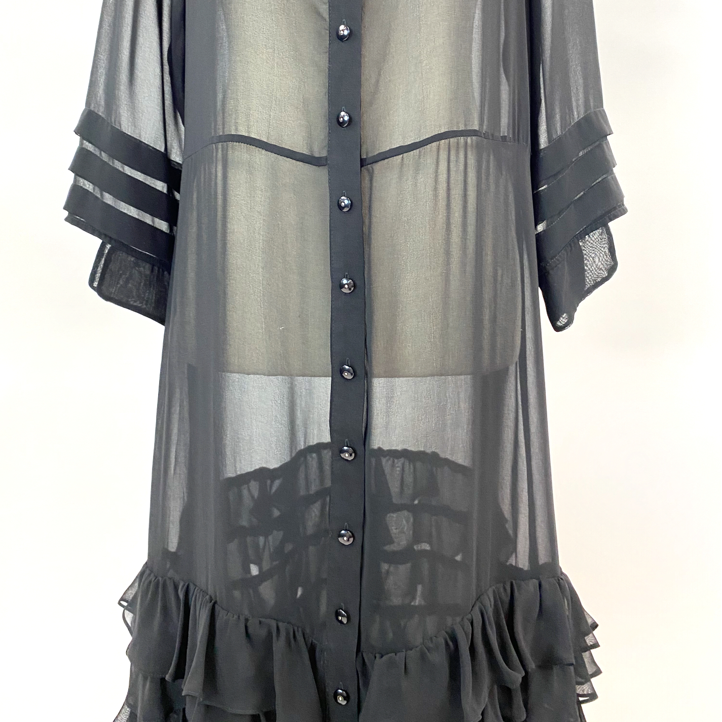 Trelise Cooper Transparent Ruffled Dress/Gown