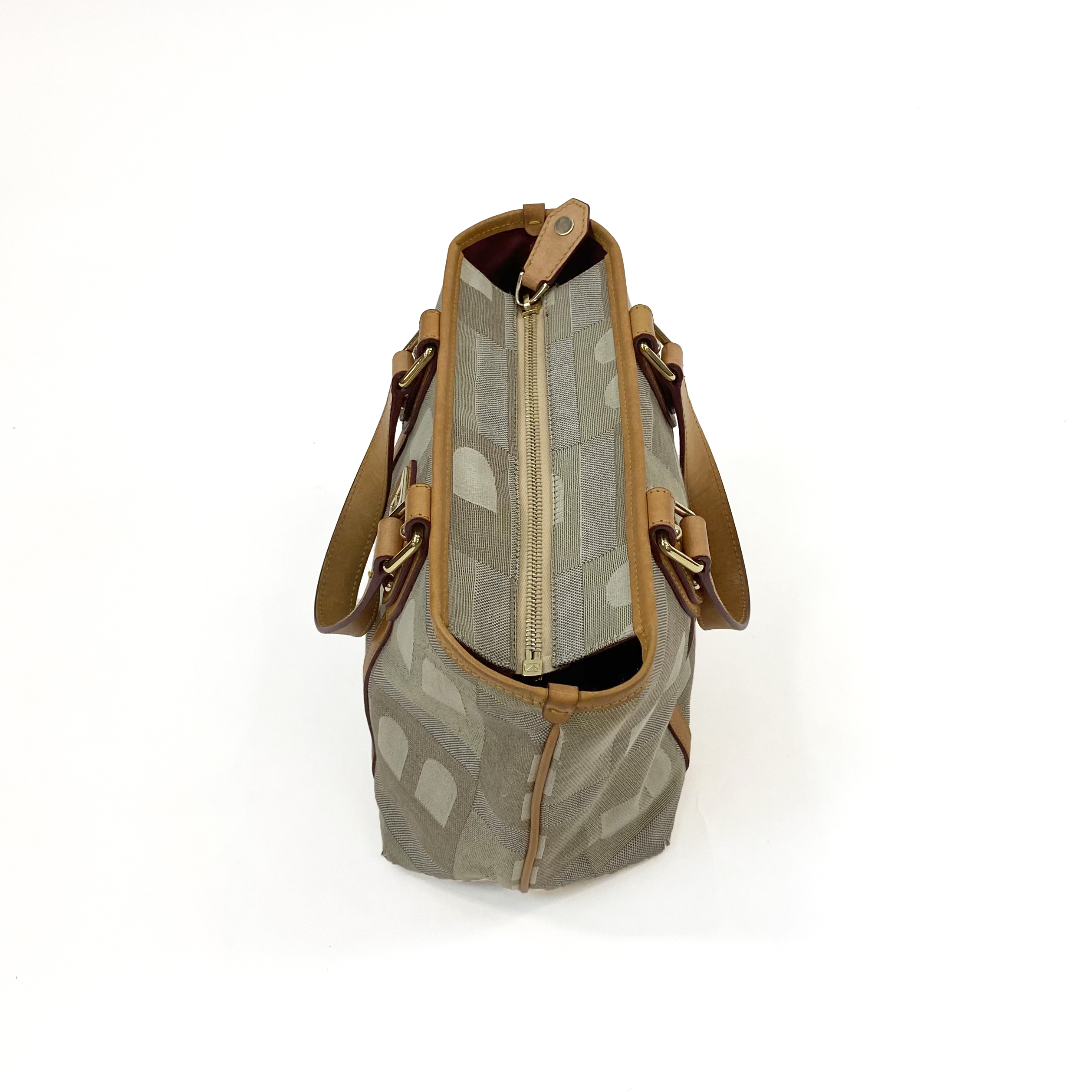 Bally Small Leather/Fabric Handbag