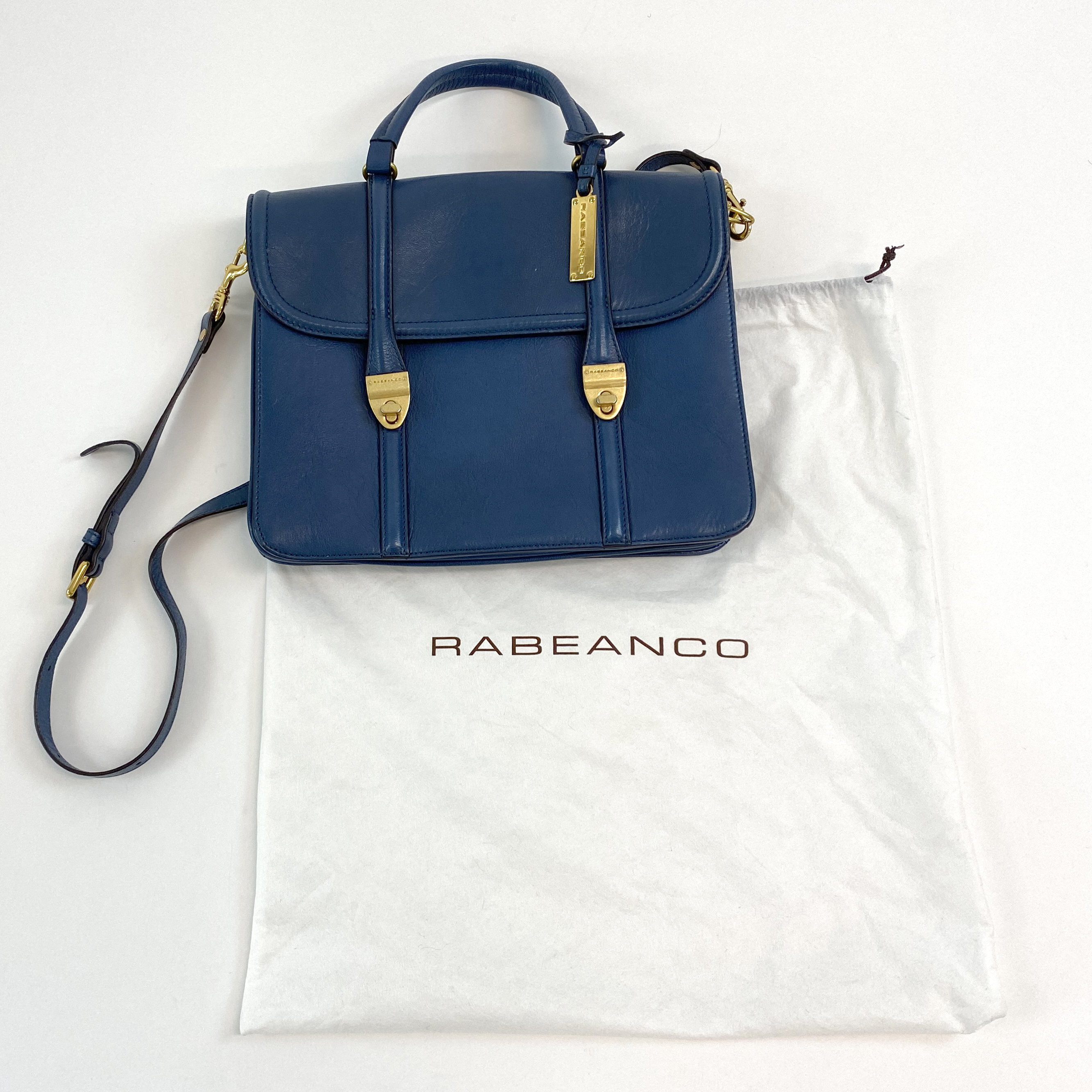 Rabeanco Leather Consertina Handbag