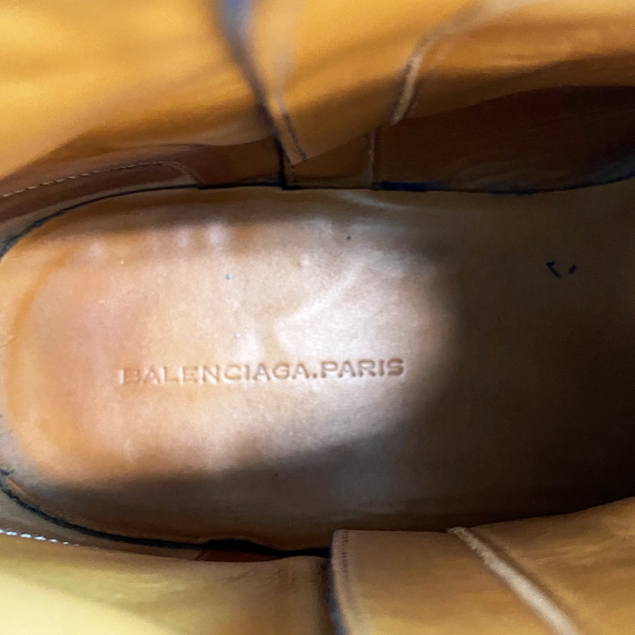 Balenciaga Reptile-effect Ankle Boots 