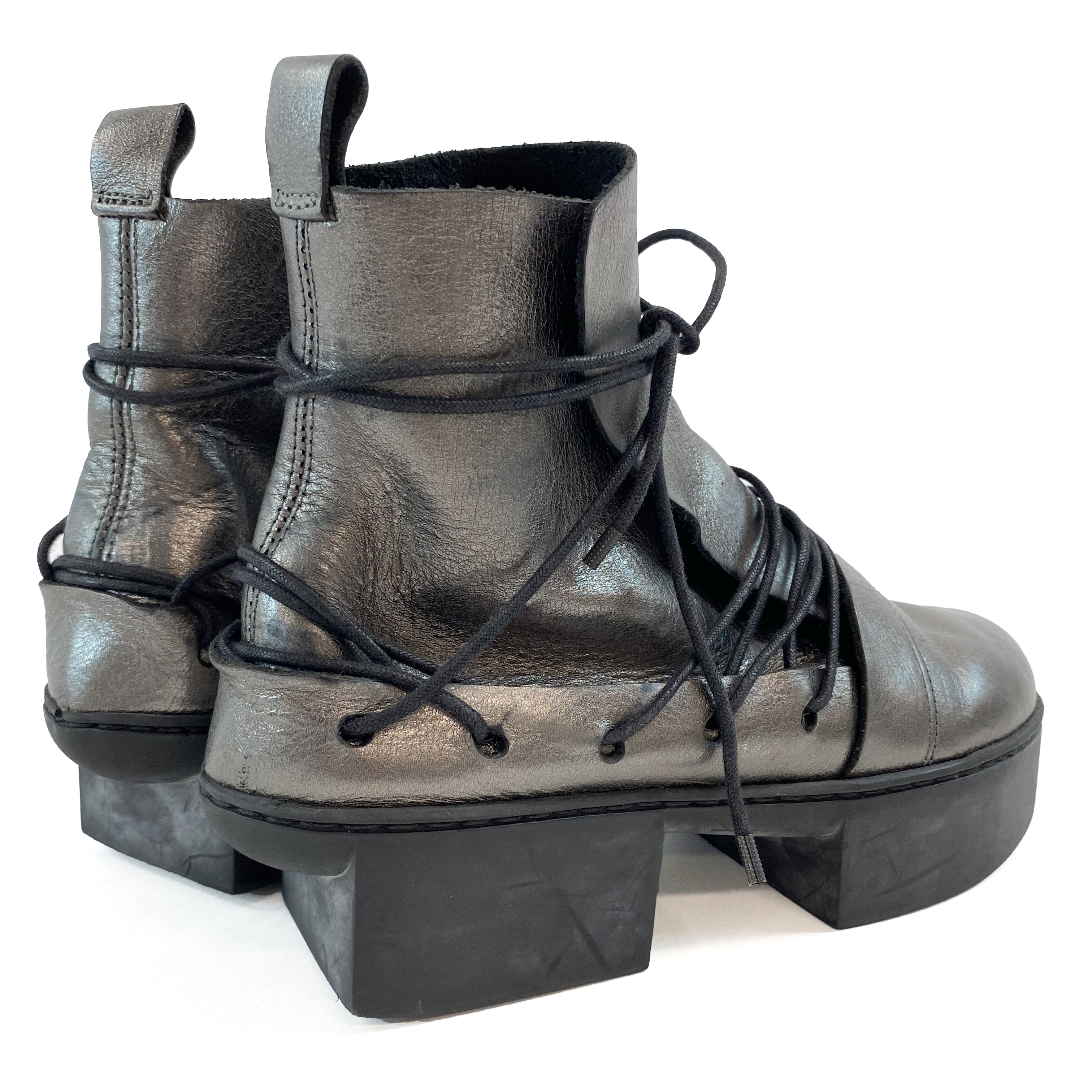 Trippen Block Sole Ankle Boots