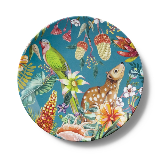 Native critters plate set of 4