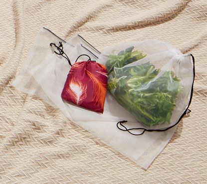 Feather produce bags