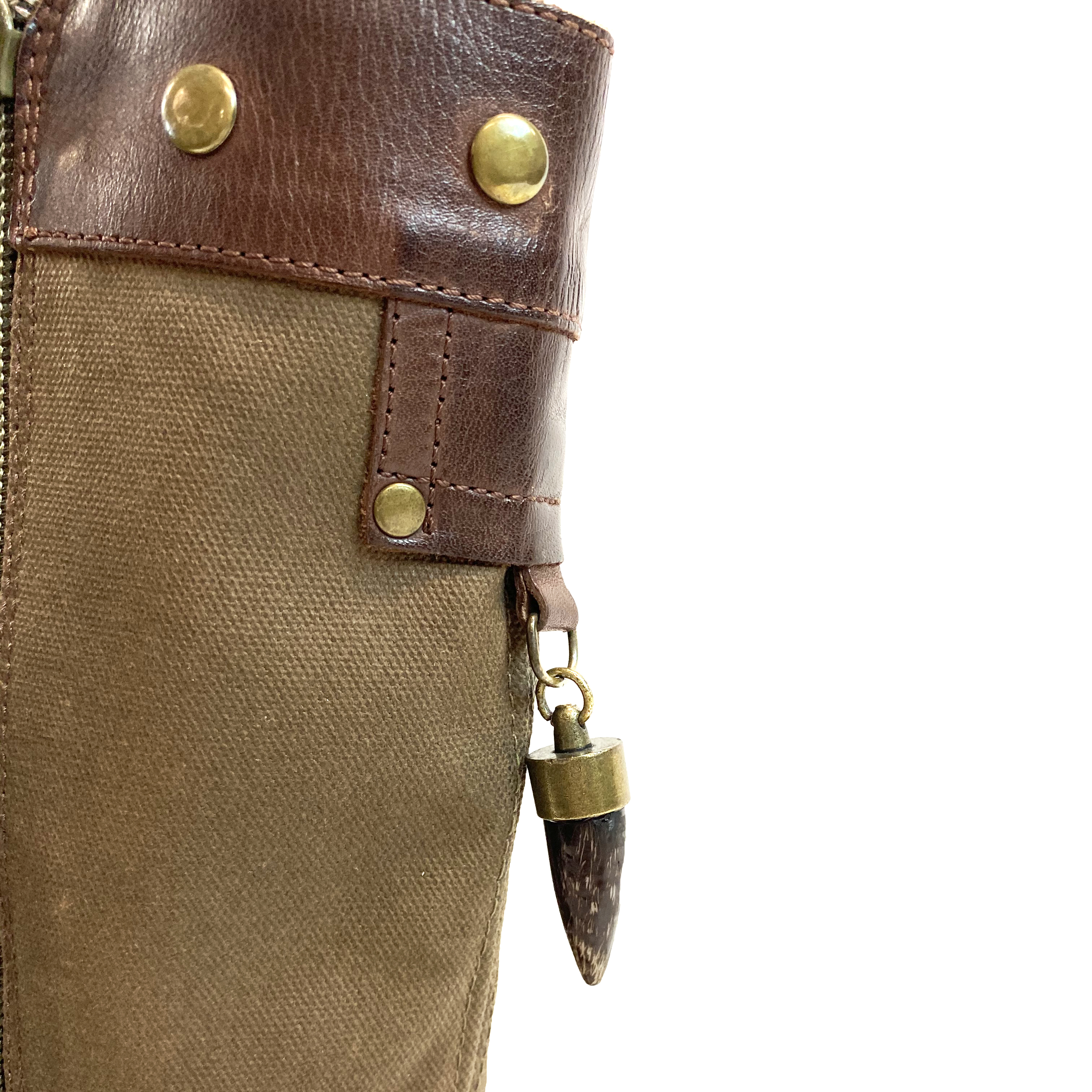 Kowalski Leather Vintage Style Knee Boots