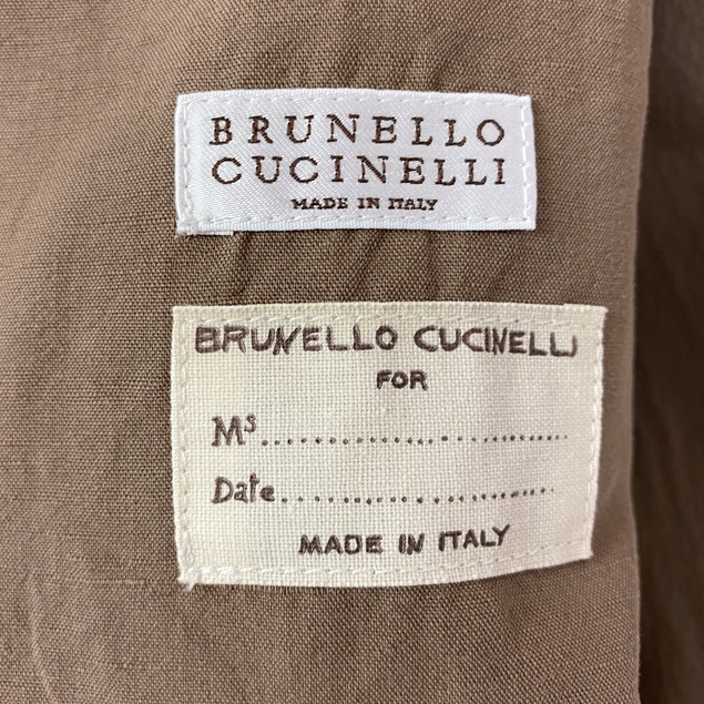 Brunello Cucinelli Khaki/Brown Jacket