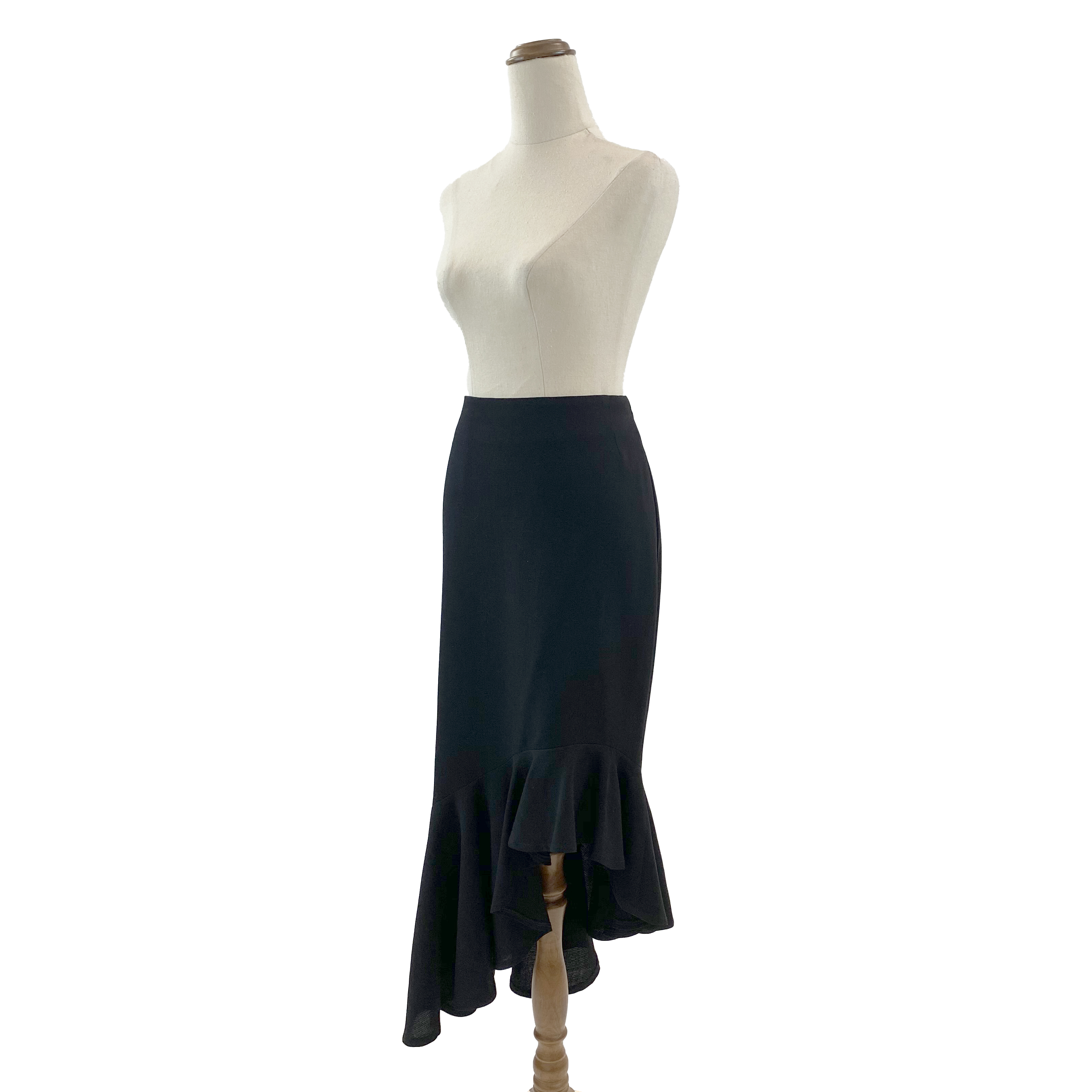 Trelise Cooper Woollen Windsor Asymmetrical Flare Skirt