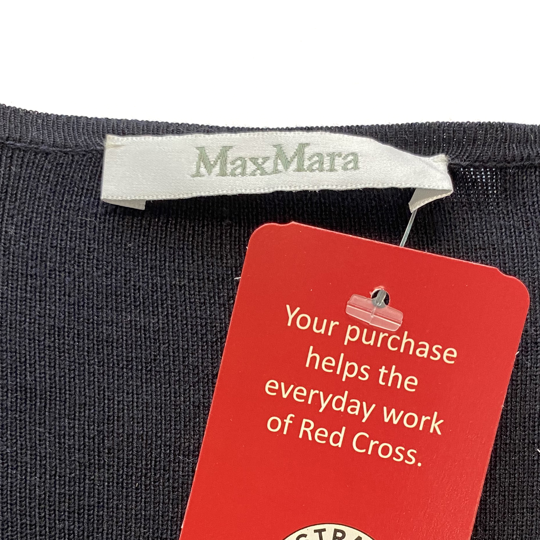 MaxMara Ladies Single-button Silk Cardigan