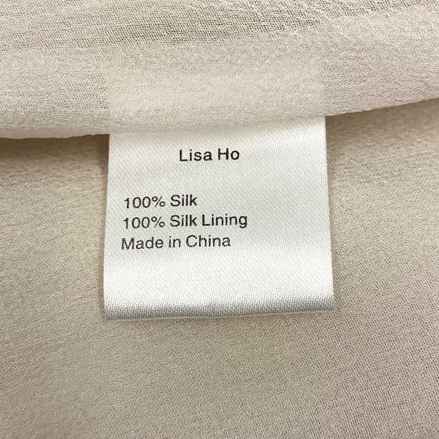Lisa Ho Silk Peasant Blouse