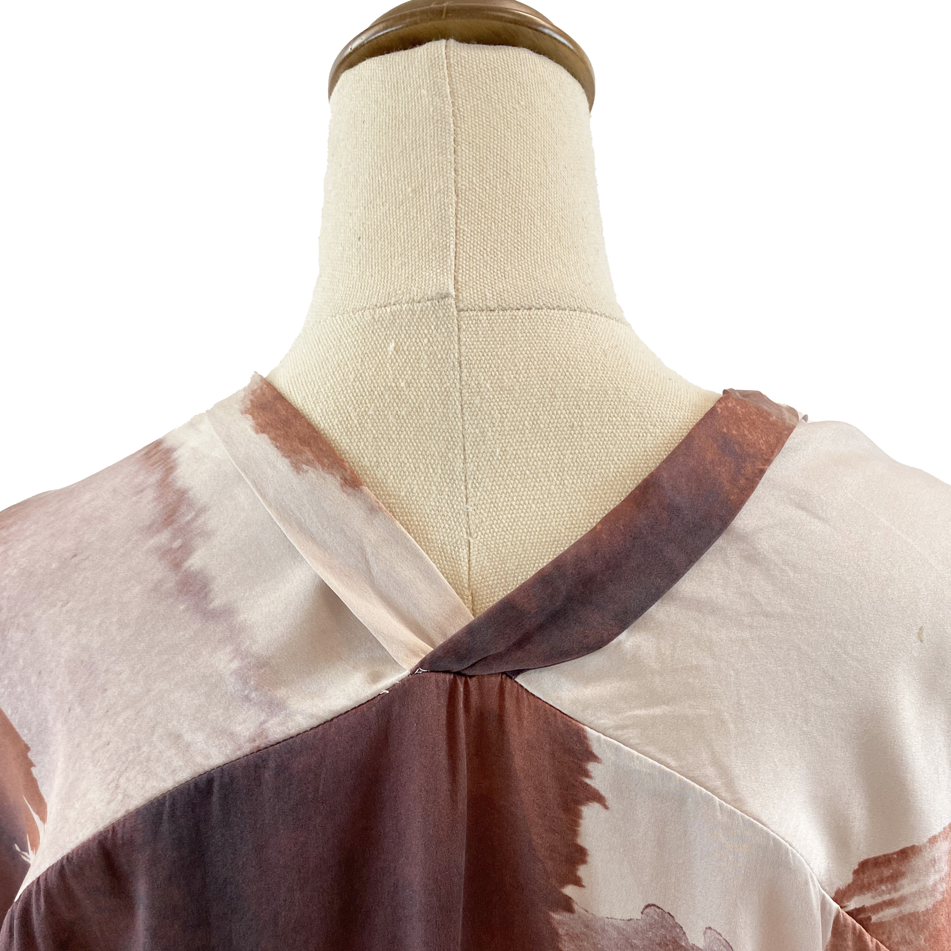 Morrison Kaftan-style Silk Dress 