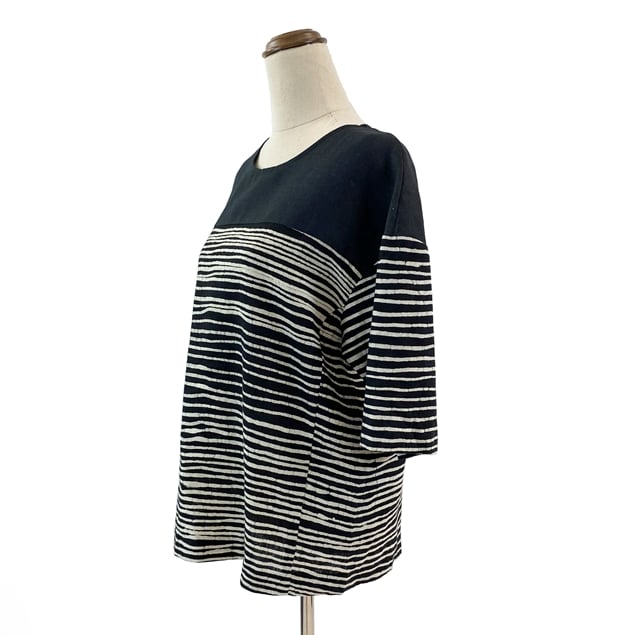 Harare Striped Loose-fit Linen Top