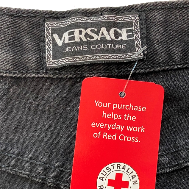 Versace Jeans Black High-Waisted Jeans