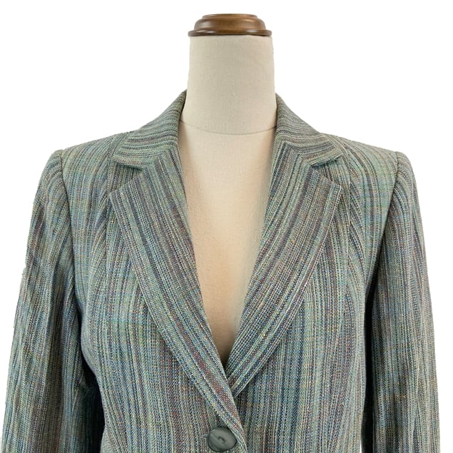 Anthea Crawford Silk Threaded Blazer