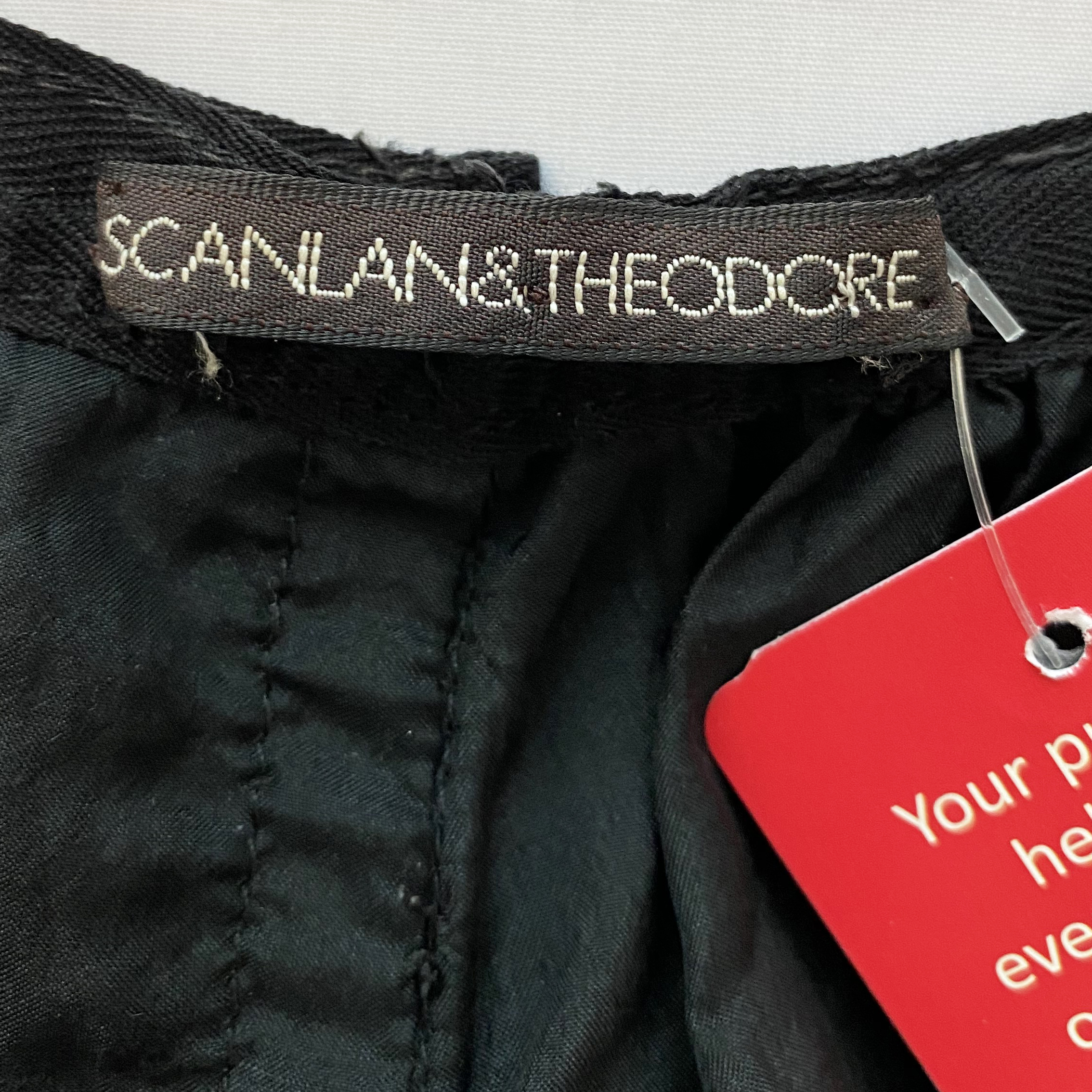 Scanlan & Theodore Plum/Grey/Black Skirt