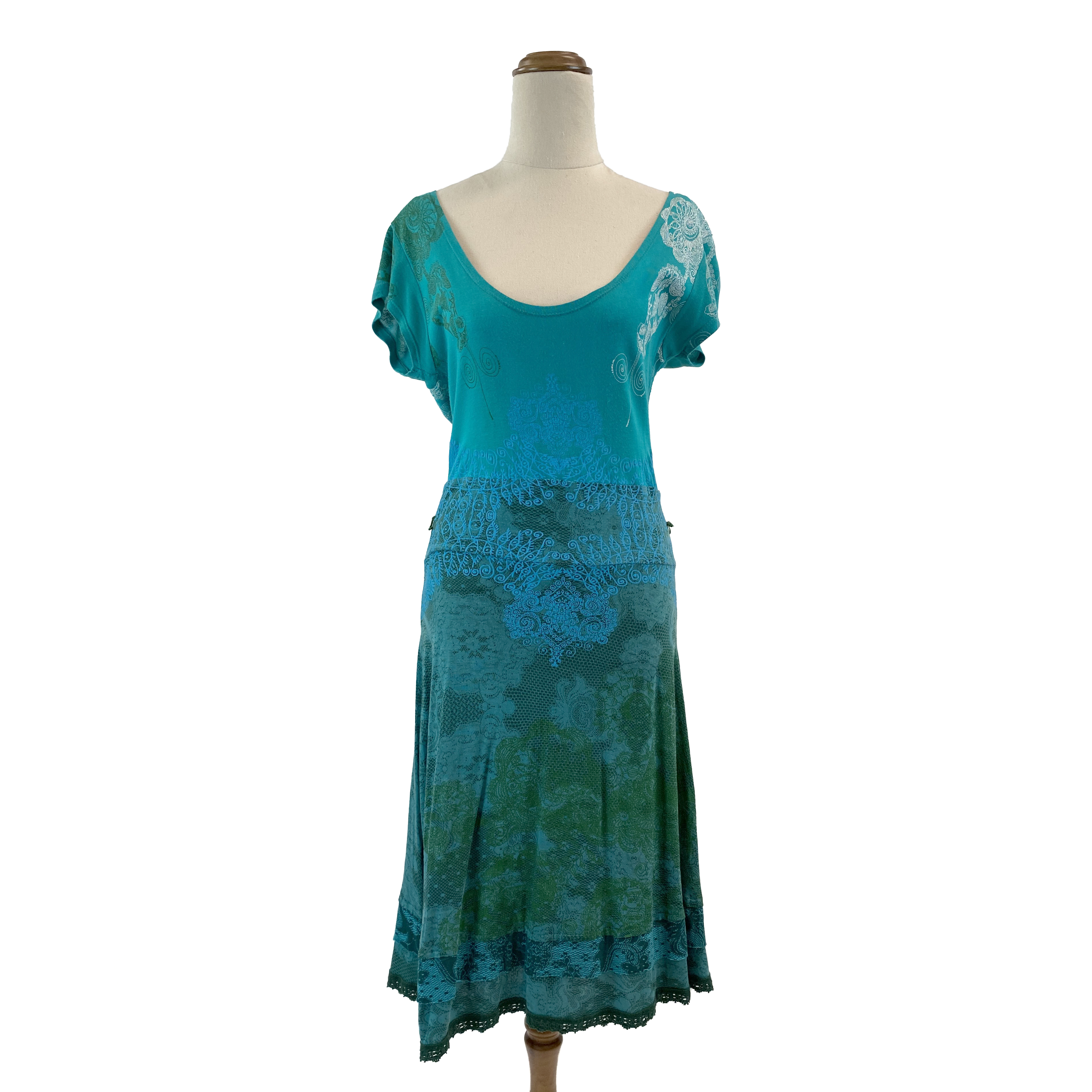 Desigual Teal/Blue Dress