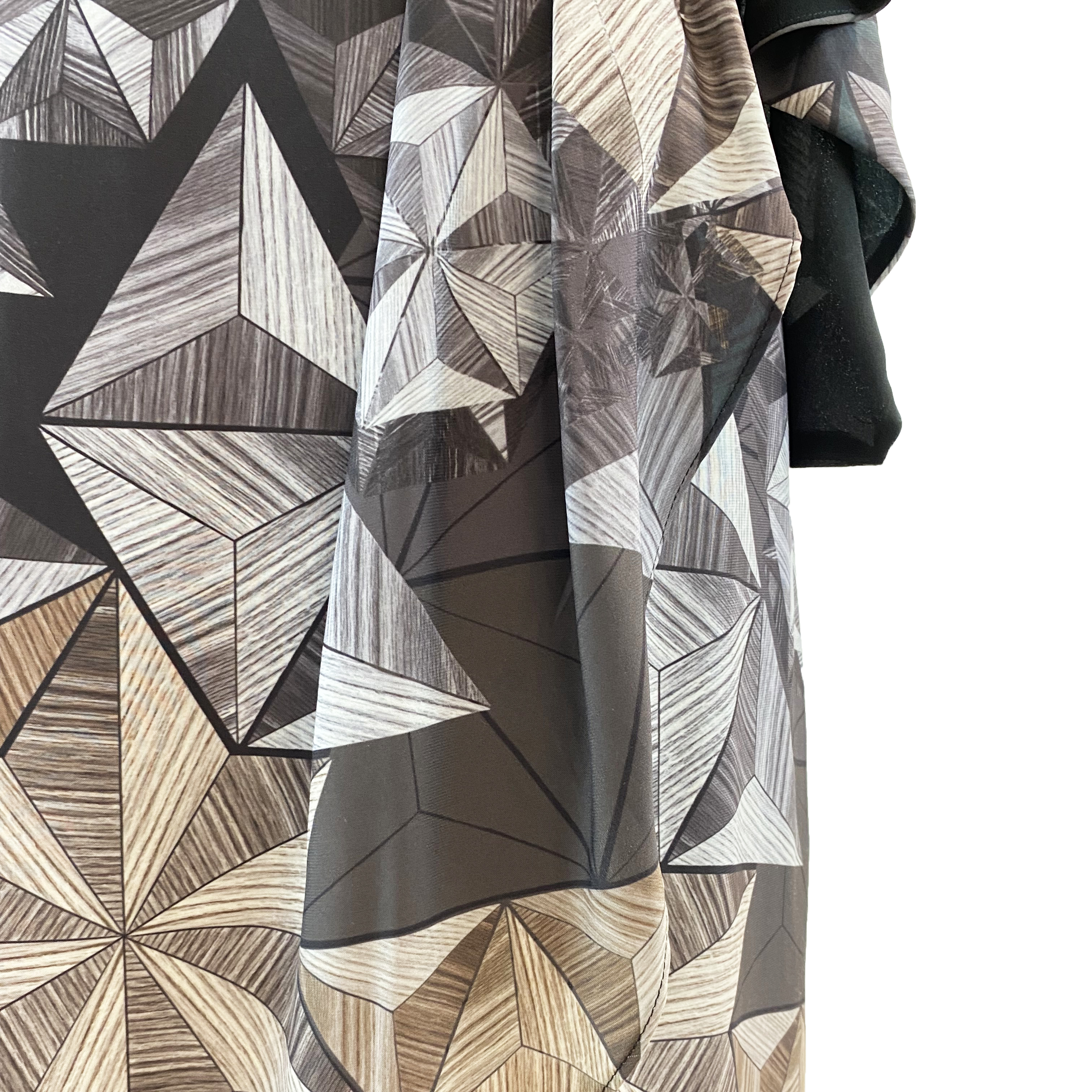 Wayne Cooper Geometric Print Dress