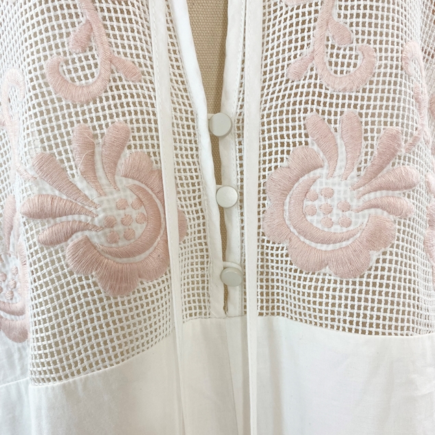 Alice McCall White & Pink Playsuit