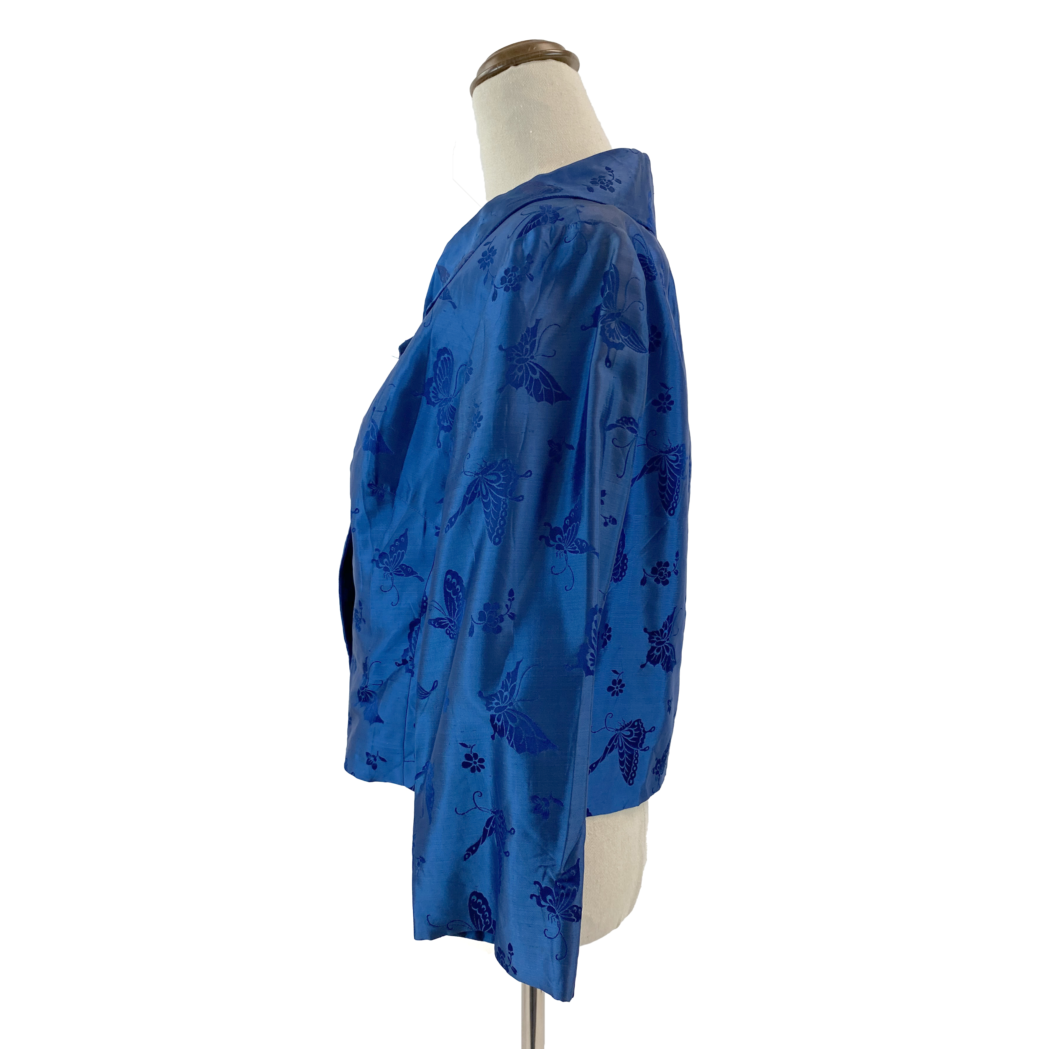 Maria Docx 60s Style Vibrant Blue Jacket