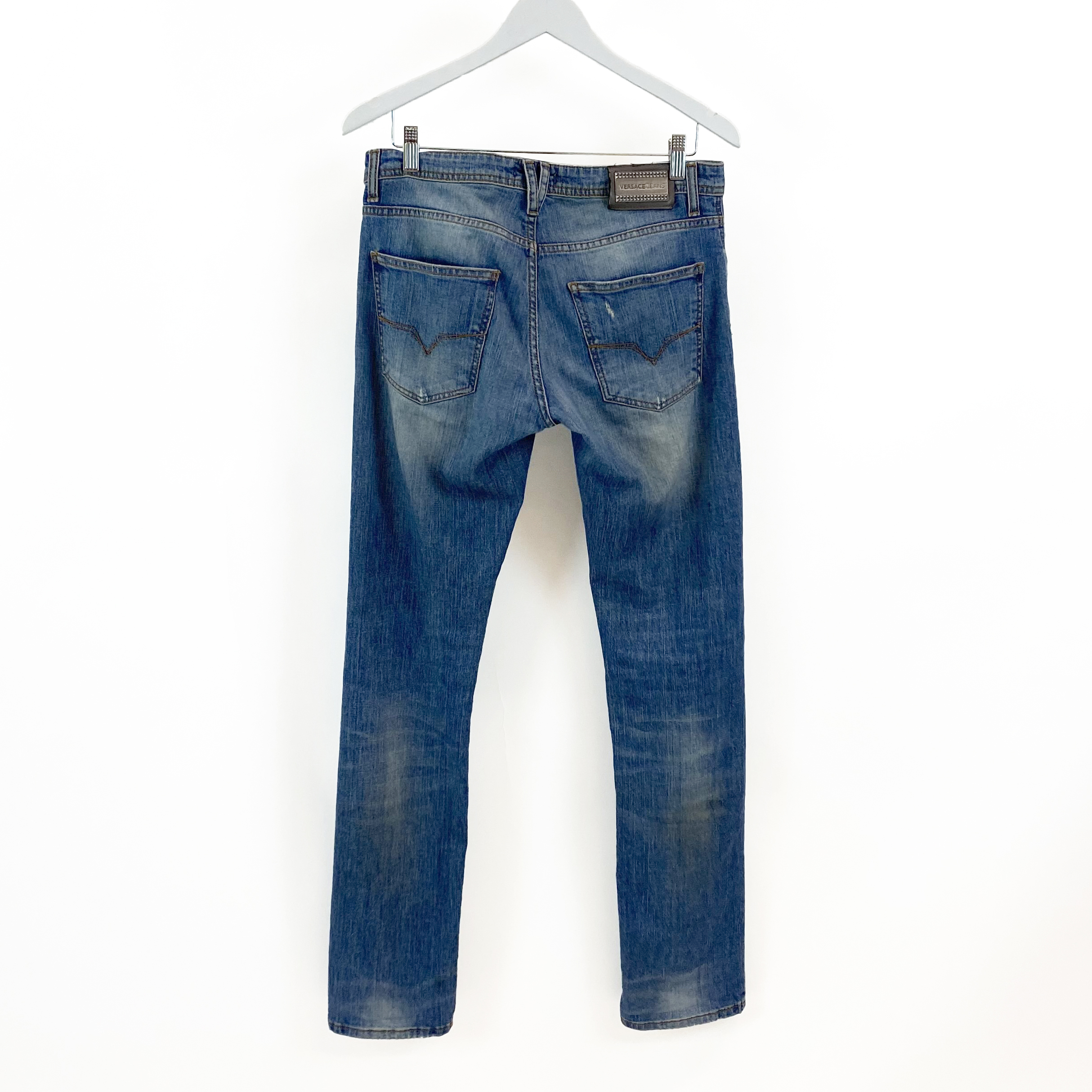 Versace Distressed Jeans