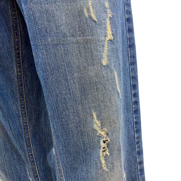 Versace Distressed Jeans