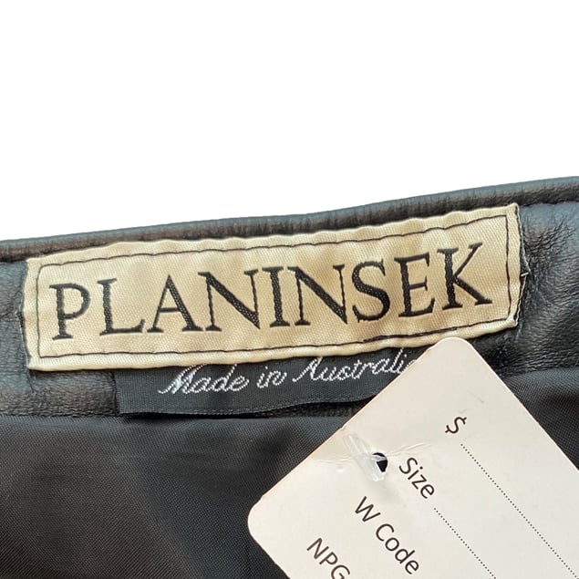 Planinsek Vintage Leather Pants