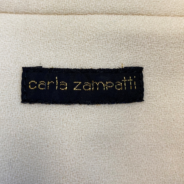 Carla Zampatti Pure New Wool Cream Blazer