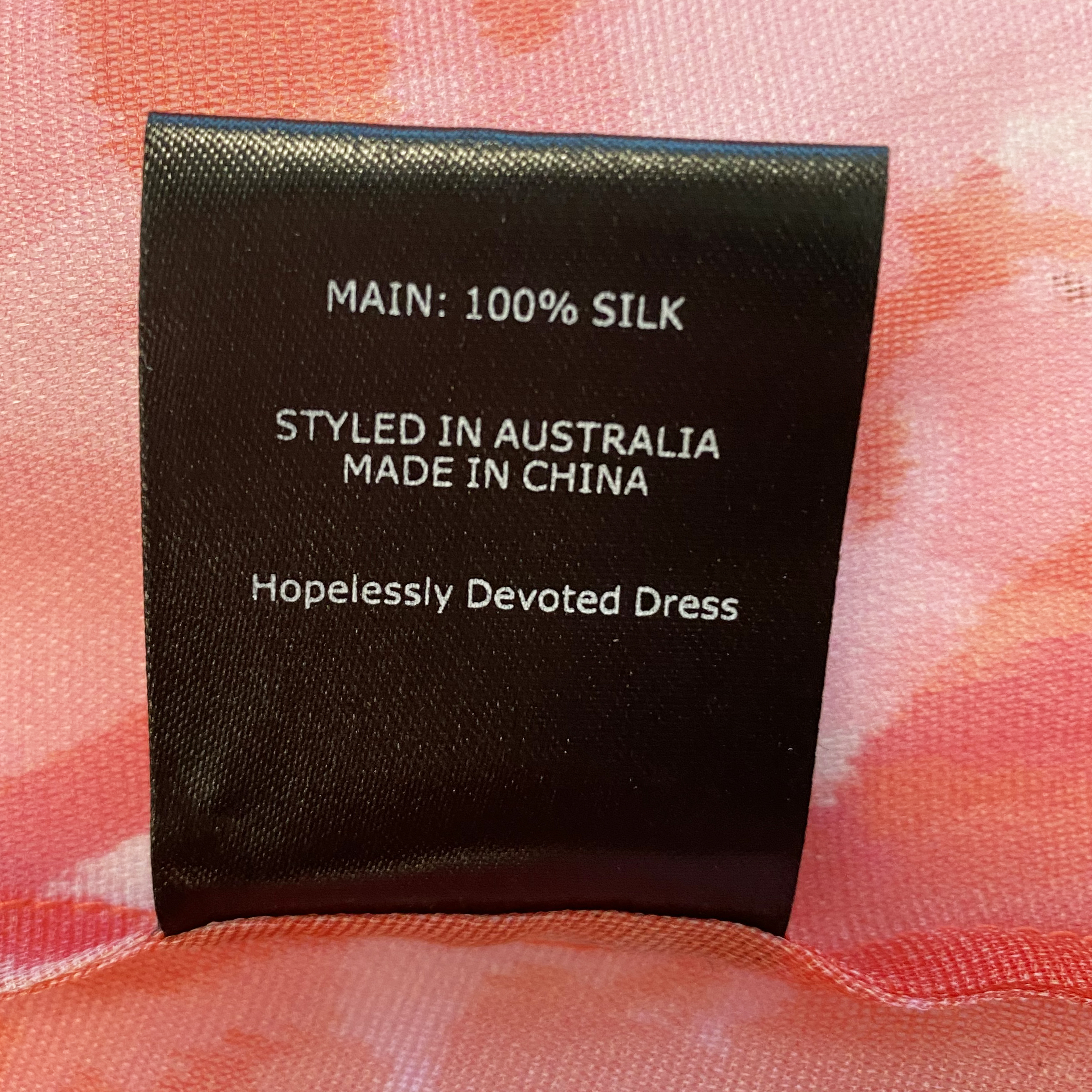 Alannah Hill Sheer Silk Dress