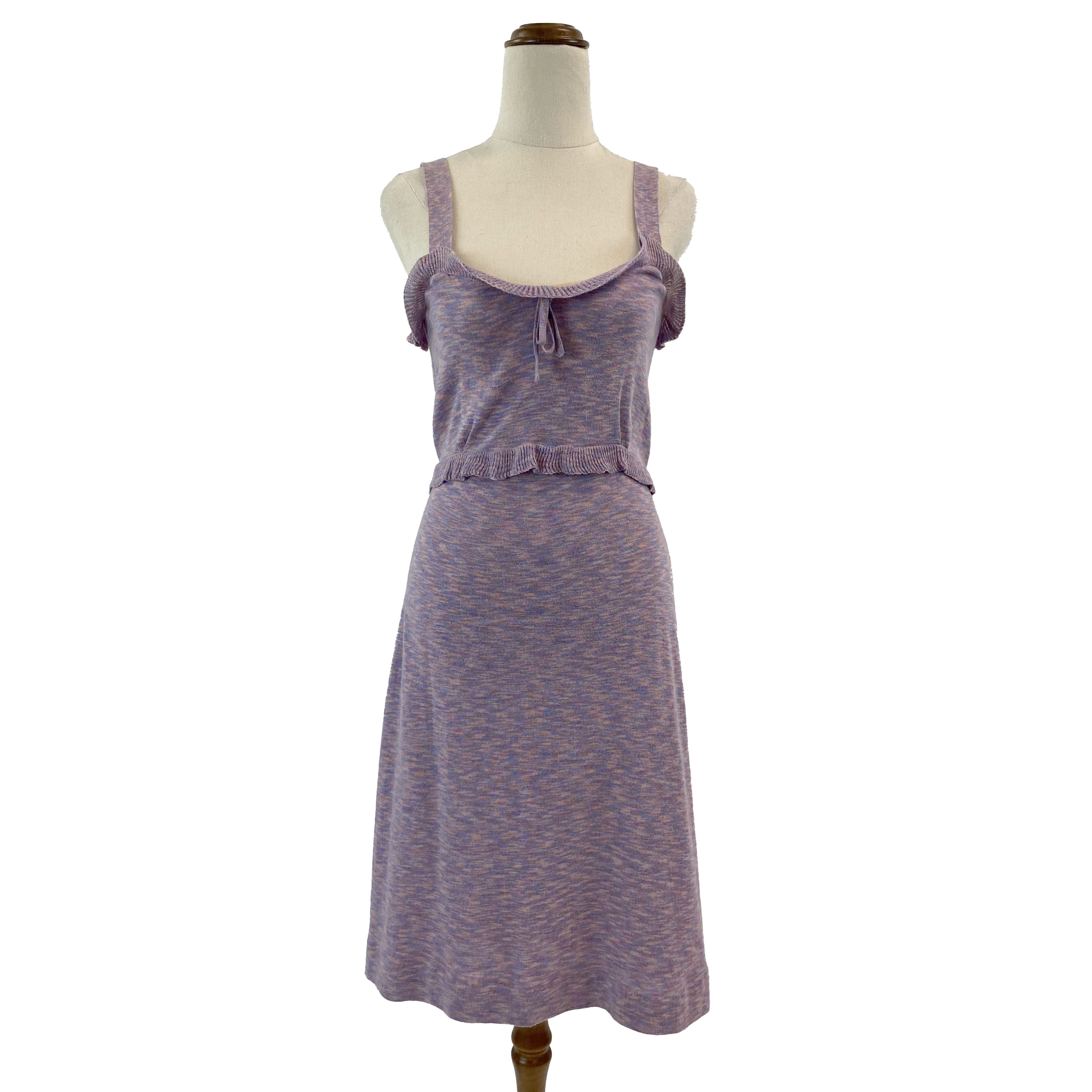 Scanlan & Theodore Pink/Purple Light Knit Dress