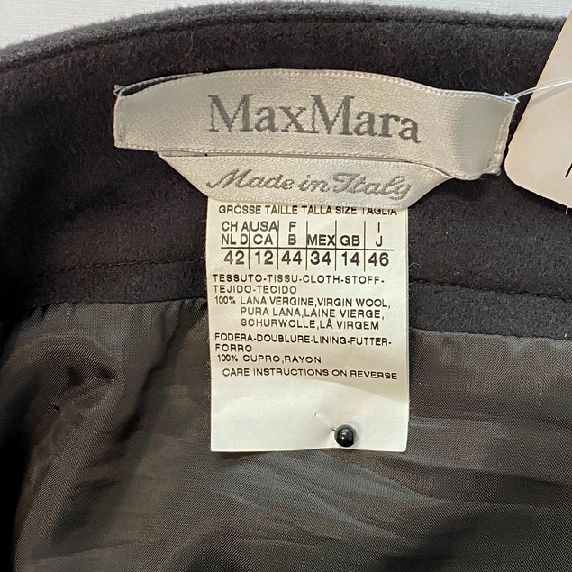 MaxMara 90s Style Wool Skirt/Jacket Suit