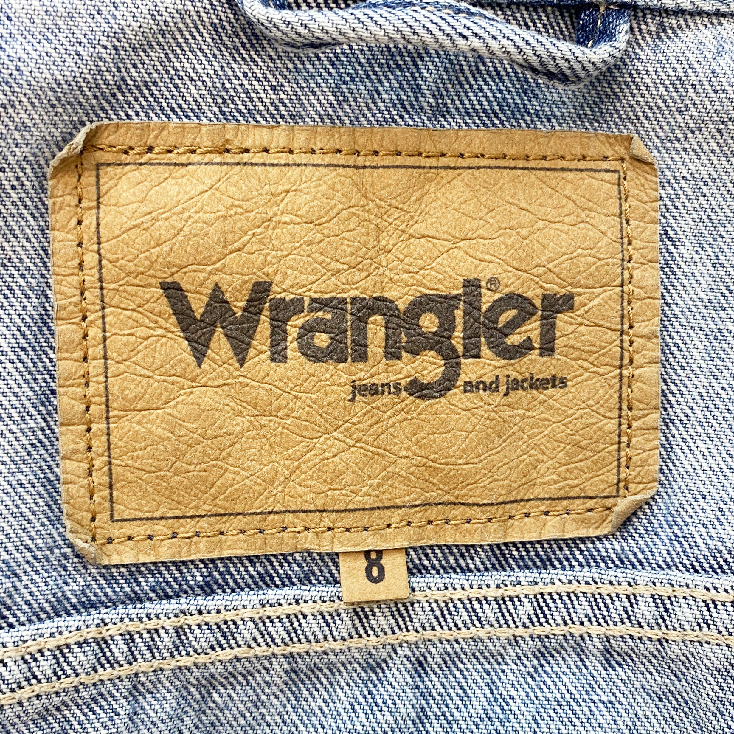 Wrangler Classic Sleeveless Denim Vest Jacket