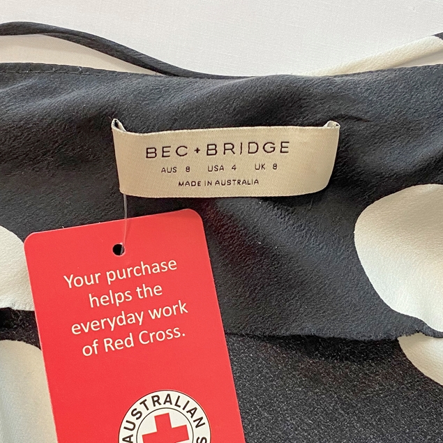 Bec + Bridge Silk Mamita Mini Polkadot Dress