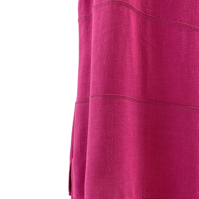 The Works Fuschia Pink Linen Dress