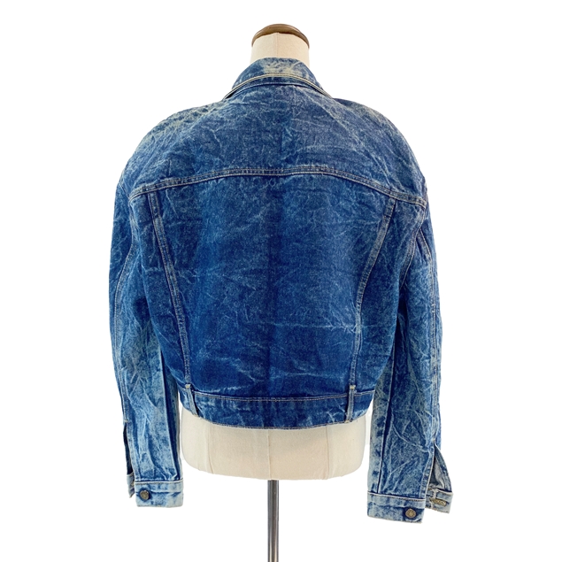 Vintage 80s Acid Wash Denim Skirt & Jacket