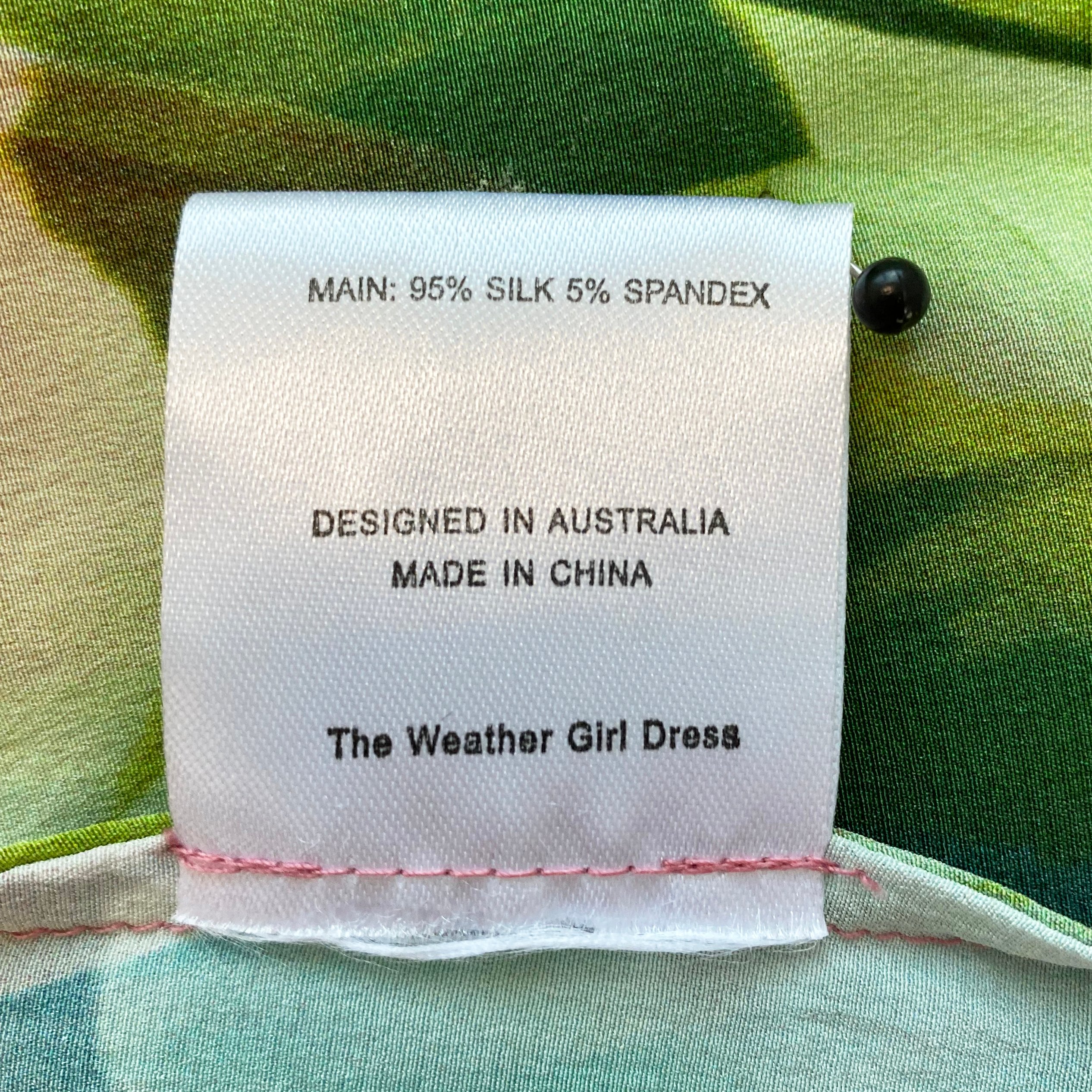 Alannah Hill Silk Wrap-Around Dress