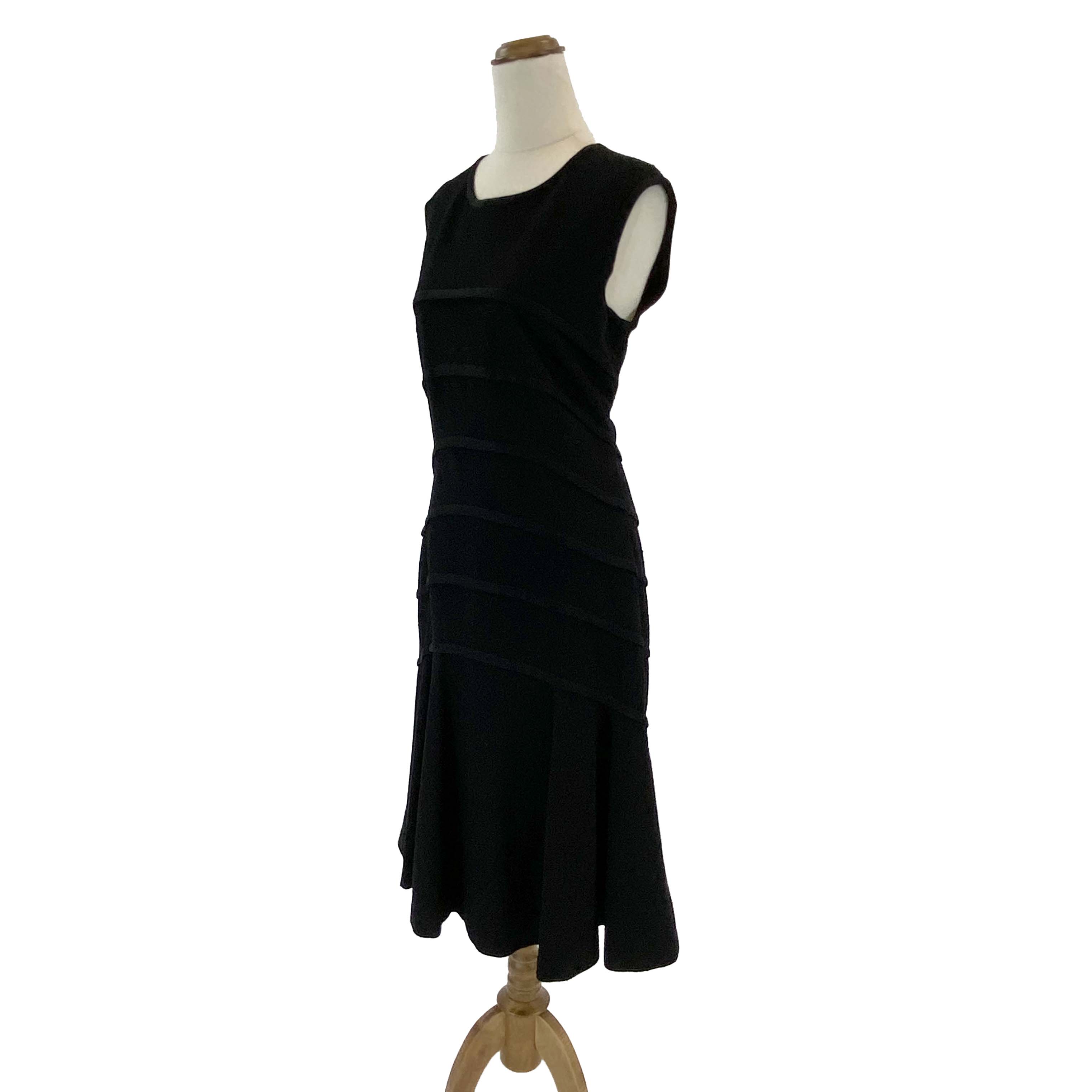 ESCADA Sleeveless Black Dress 