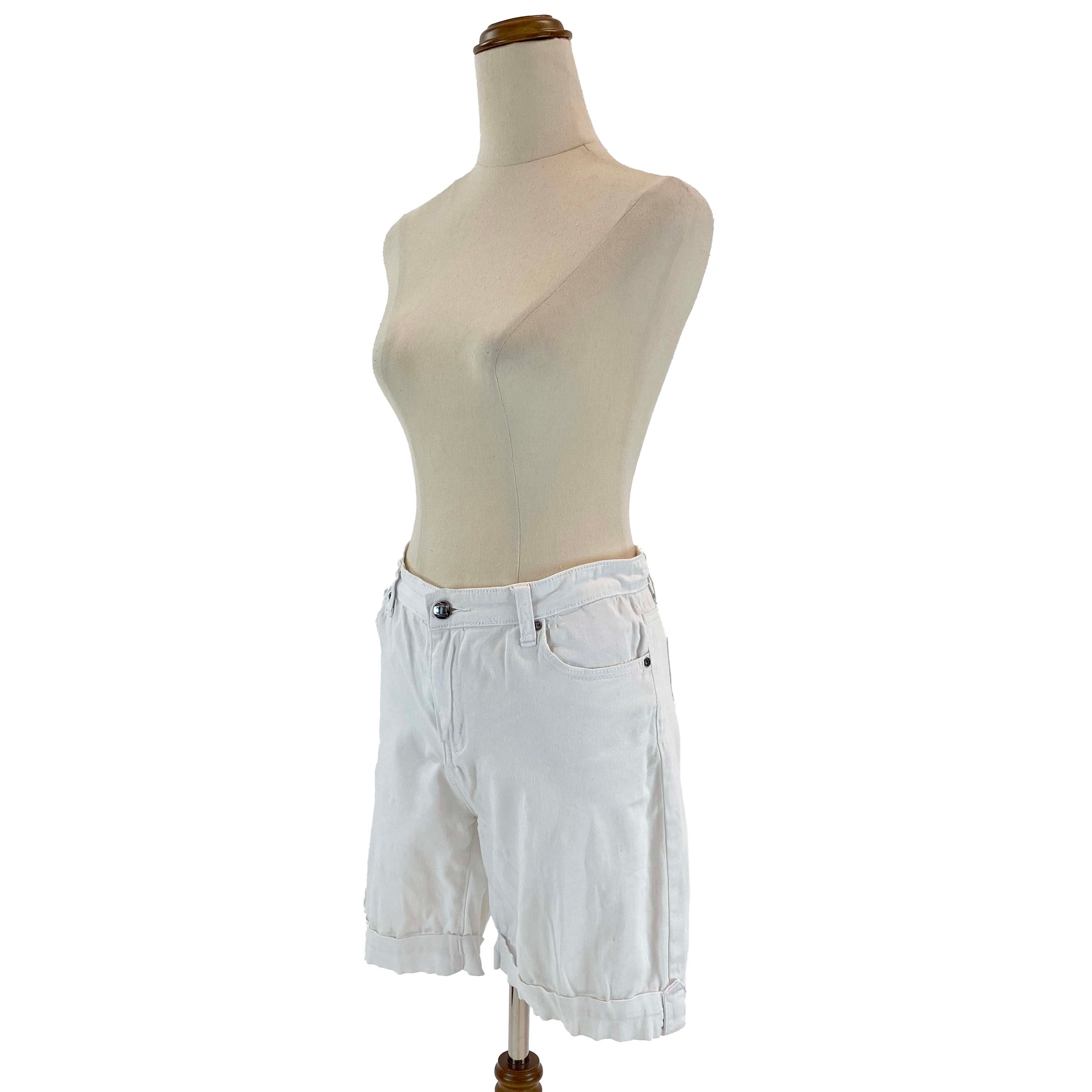 Hermes - White Denim Shorts